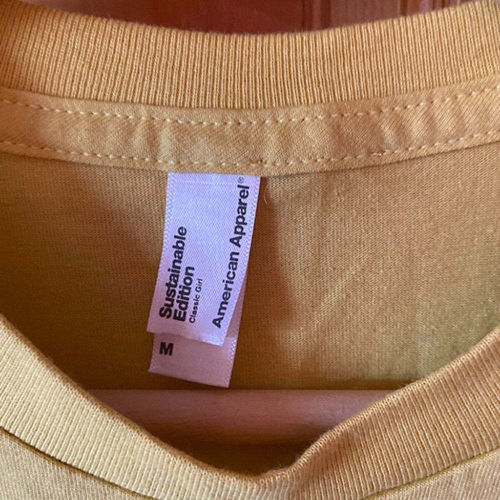 American Apparel Sustainable Classic Tshirt - Dijon